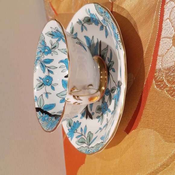 VINTAGE ROYAL CHELSEA BONE CHINA TEA CUP SET - Picture 10 of 12